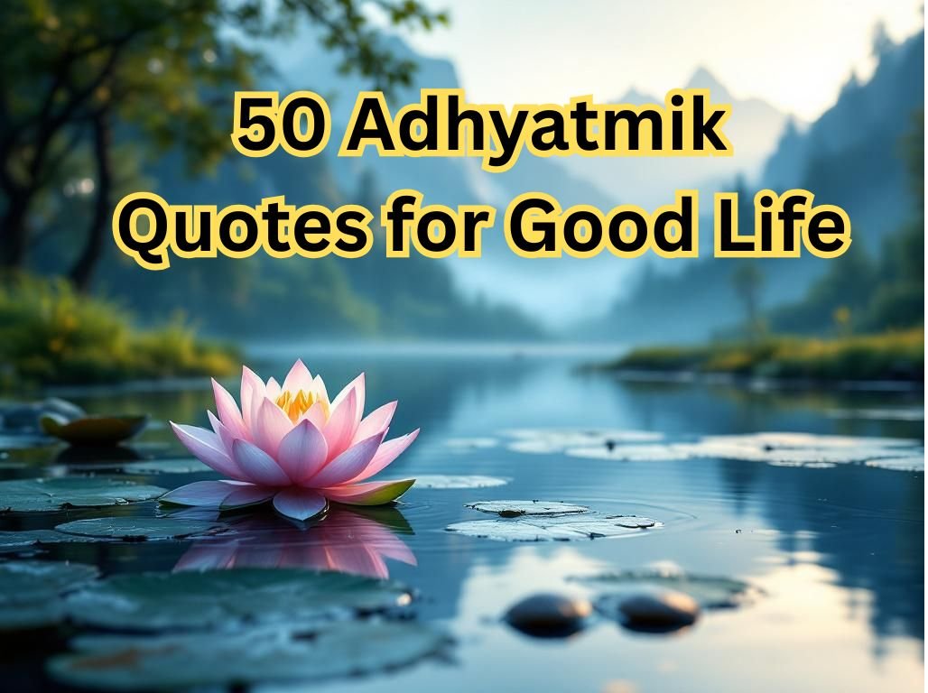 50 Adhyatmik Quotes in Hindi